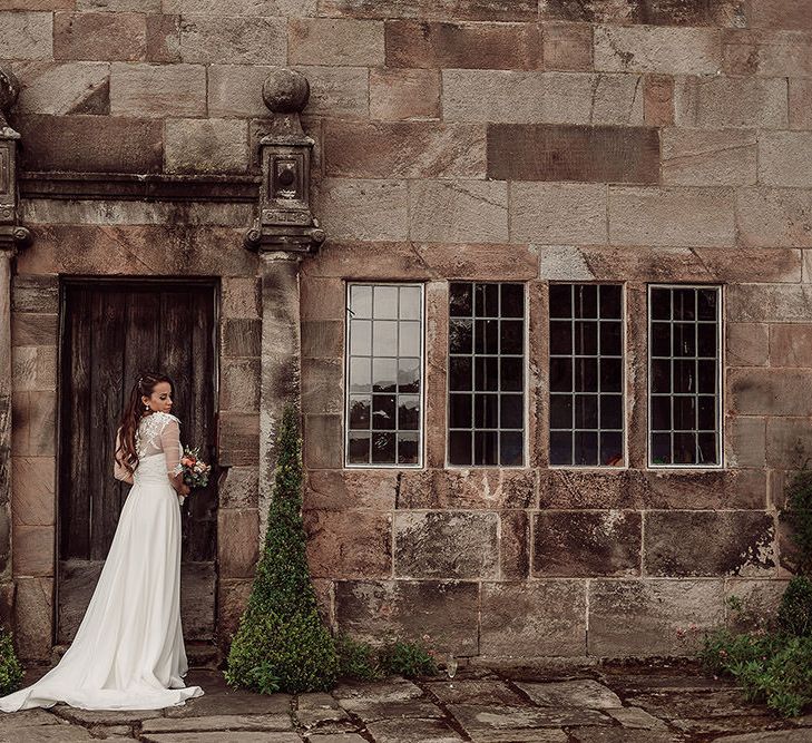 Bride in Justin Alexander