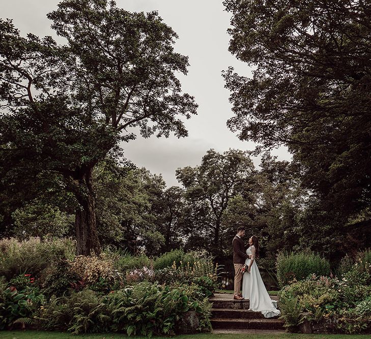 Bride & Groom Country Portrait