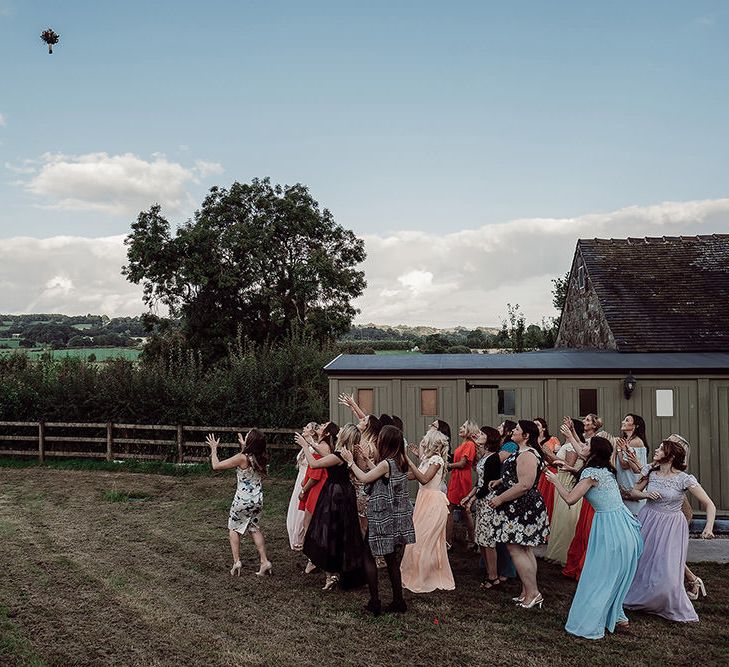 Tossing the Wedding Bouquet