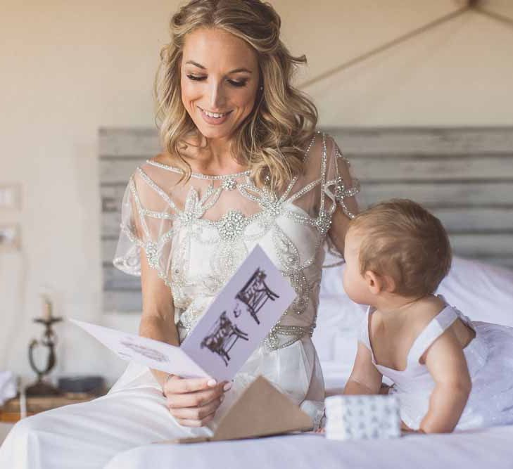 Anna Campbell Adelaide Wedding Dress // Rustic Luxe Wedding In Tuscany Styled By The Wedding Of My Dreams With Flowers By Passion For Flowers Anna Campbell Bride Images & Film From WE ARE // THE CLARKES