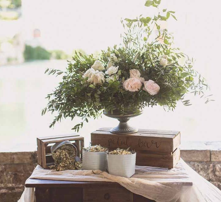 Rustic Luxe Wedding In Tuscany Styled By The Wedding Of My Dreams With Flowers By Passion For Flowers Anna Campbell Bride Images & Film From WE ARE // THE CLARKES