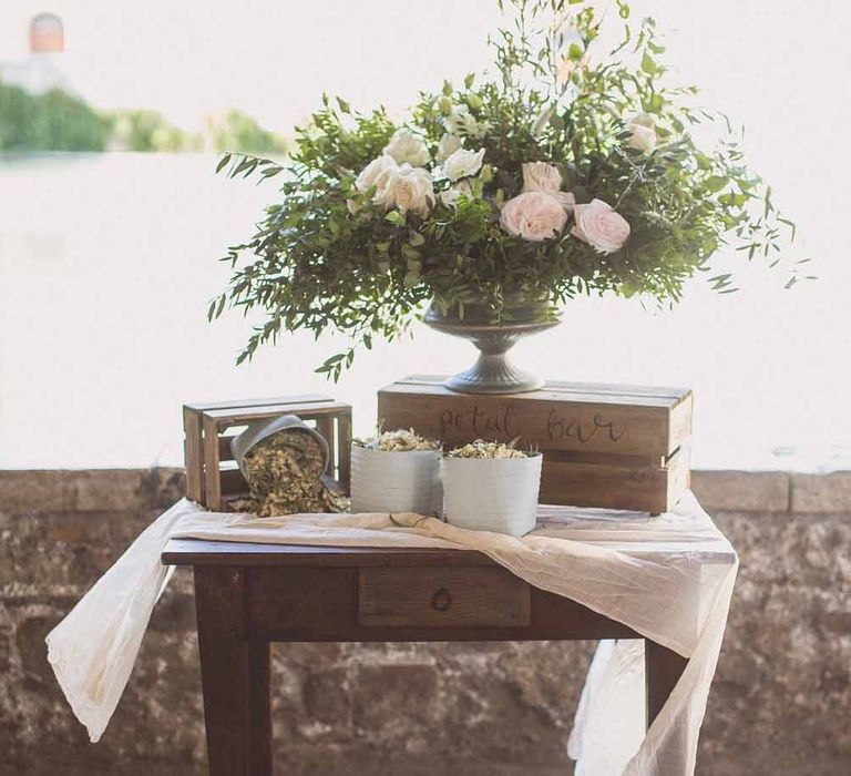 Rustic Luxe Wedding In Tuscany Styled By The Wedding Of My Dreams With Flowers By Passion For Flowers Anna Campbell Bride Images & Film From WE ARE // THE CLARKES