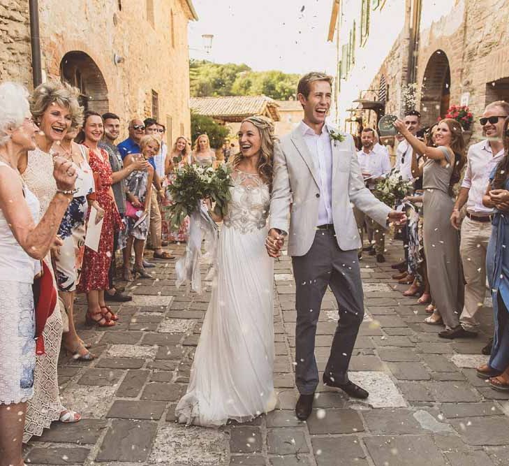 Rustic Luxe Wedding In Tuscany Styled By The Wedding Of My Dreams With Flowers By Passion For Flowers Anna Campbell Bride Images & Film From WE ARE // THE CLARKES