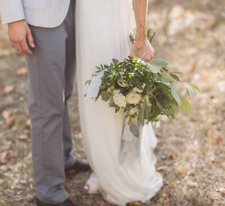 Anna Campbell Adelaide Wedding Dress // Rustic Luxe Wedding In Tuscany Styled By The Wedding Of My Dreams With Flowers By Passion For Flowers Anna Campbell Bride Images & Film From WE ARE // THE CLARKES