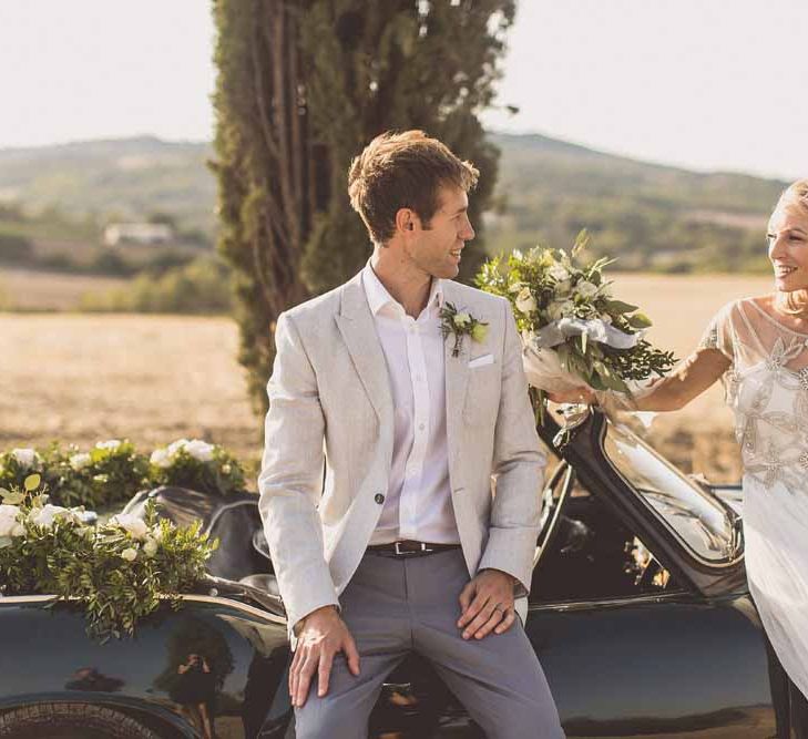 Rustic Luxe Wedding In Tuscany Styled By The Wedding Of My Dreams With Flowers By Passion For Flowers Anna Campbell Bride Images & Film From WE ARE // THE CLARKES