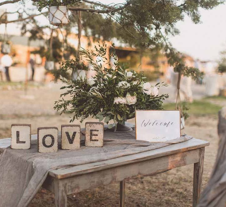 Rustic Luxe Wedding In Tuscany Styled By The Wedding Of My Dreams With Flowers By Passion For Flowers Anna Campbell Bride Images & Film From WE ARE // THE CLARKES