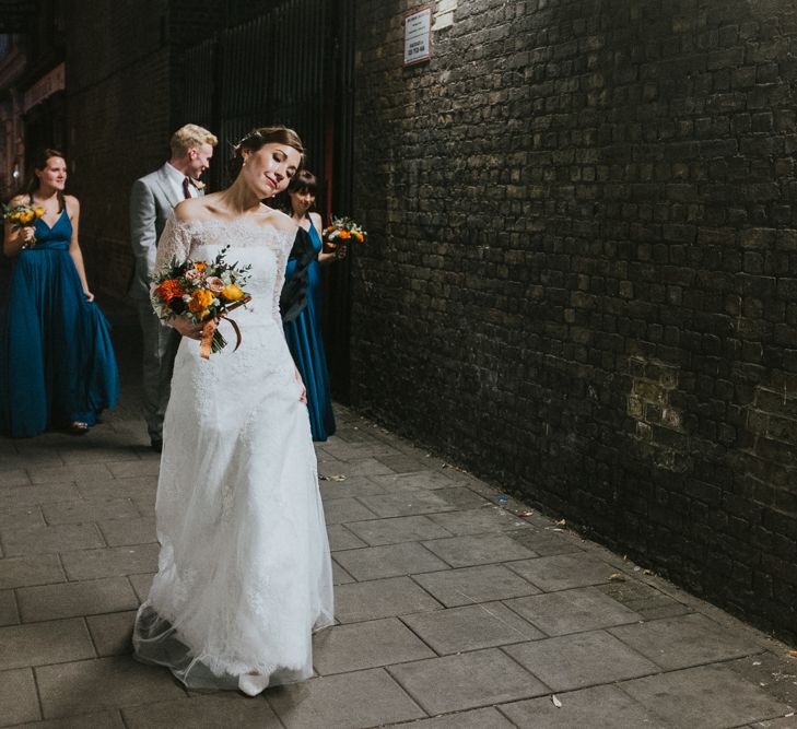 Autumnal Wedding In London With Reception At Brixton East And Images From We Heart Pictures