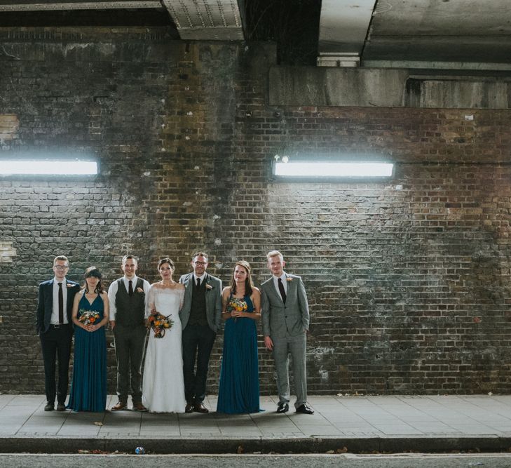 Autumnal Wedding In London With Reception At Brixton East And Images From We Heart Pictures