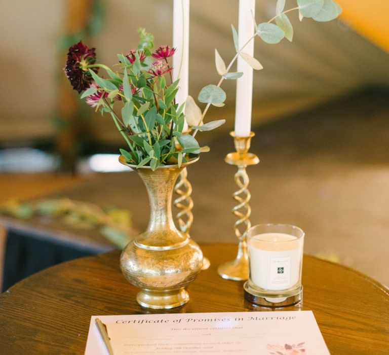 Outdoor Tipi Space For Wedding Drinks Reception Image by Hannah Duffy Photography