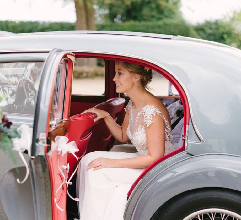 Vintage MG Wedding Car Image by Hannah Duffy Photography