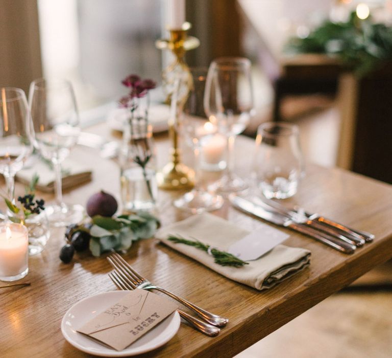 Rustic Luxe Autumnal Wedding At A Pub With Planning By Katrina Otter Weddings And Images From Hannah Duffy Photography