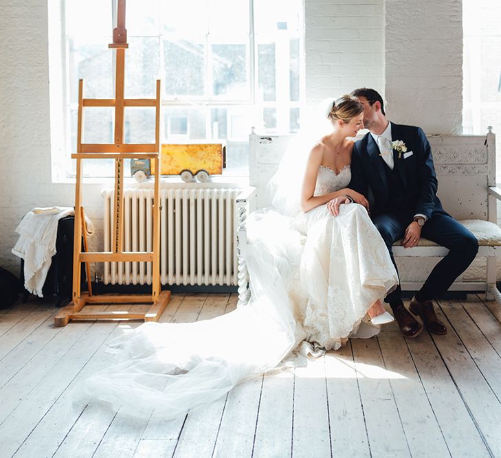 Stylish Wedding At One Friendly Place London With Bride In Pronovias And Groom In Paul Smith With Images From Miss Gen Photography