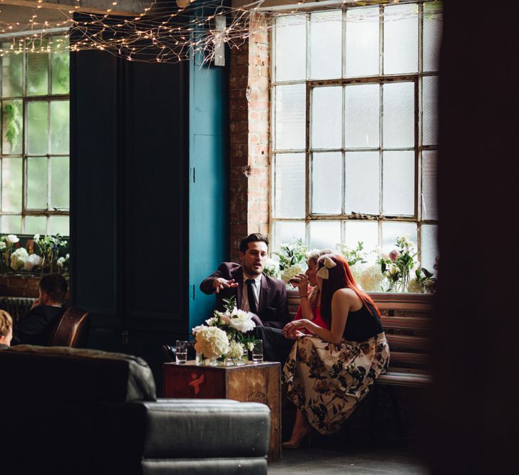 Stylish Wedding At One Friendly Place London With Bride In Pronovias And Groom In Paul Smith With Images From Miss Gen Photography