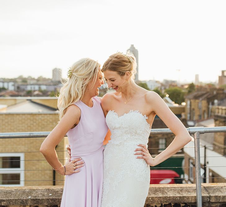 Stylish Wedding At One Friendly Place London With Bride In Pronovias And Groom In Paul Smith With Images From Miss Gen Photography