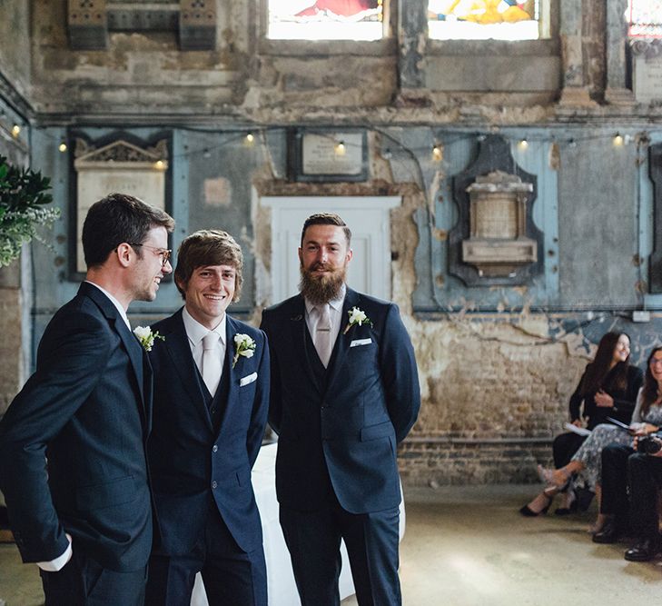 Stylish Wedding At One Friendly Place London With Bride In Pronovias And Groom In Paul Smith With Images From Miss Gen Photography