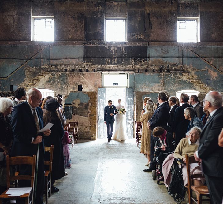 Stylish Wedding At One Friendly Place London With Bride In Pronovias And Groom In Paul Smith With Images From Miss Gen Photography