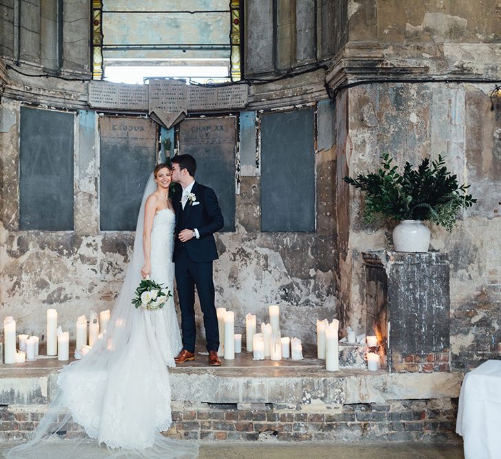 Stylish Wedding At One Friendly Place London With Bride In Pronovias And Groom In Paul Smith With Images From Miss Gen Photography