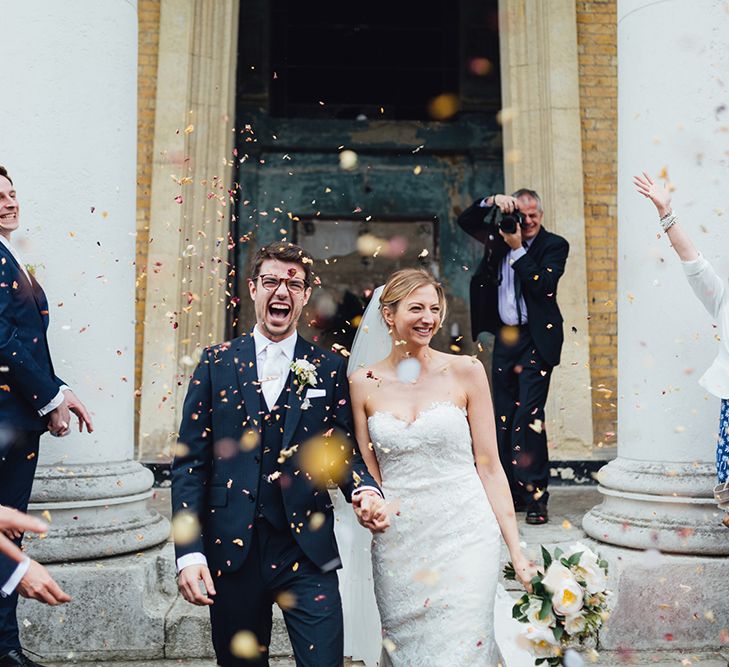 Stylish Wedding At One Friendly Place London With Bride In Pronovias And Groom In Paul Smith With Images From Miss Gen Photography