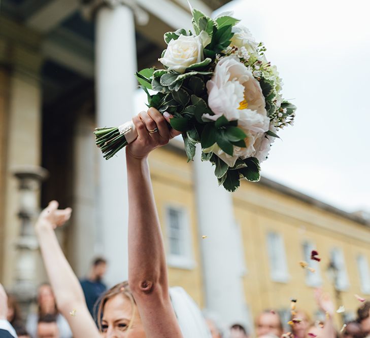 Stylish Wedding At One Friendly Place London With Bride In Pronovias And Groom In Paul Smith With Images From Miss Gen Photography