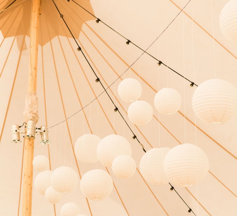 White Paper Lanterns