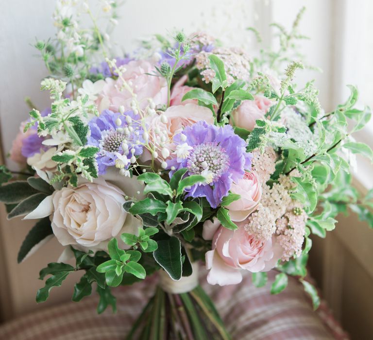 British Flower Wedding Bouquet