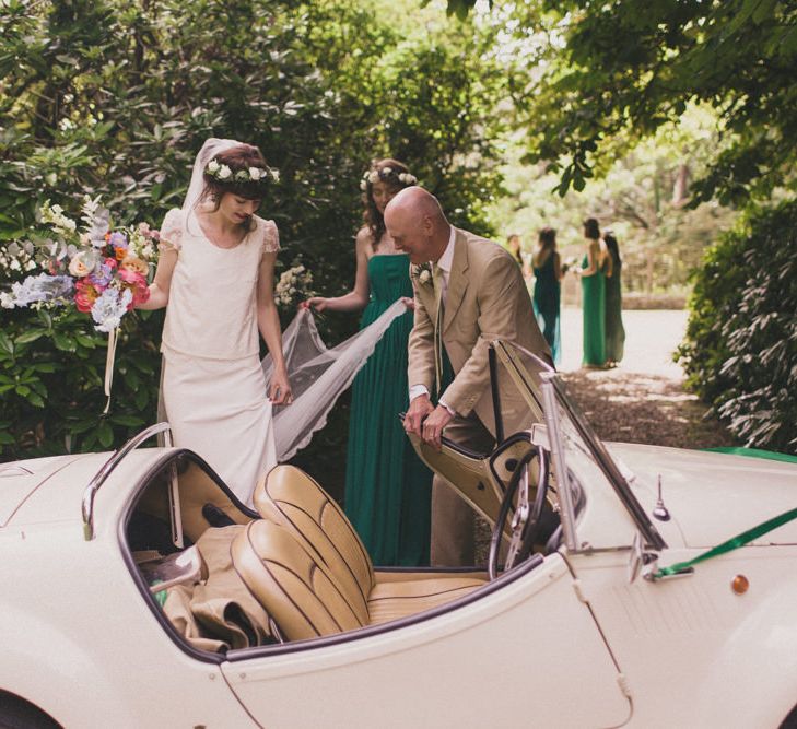 Vintage Wedding Car