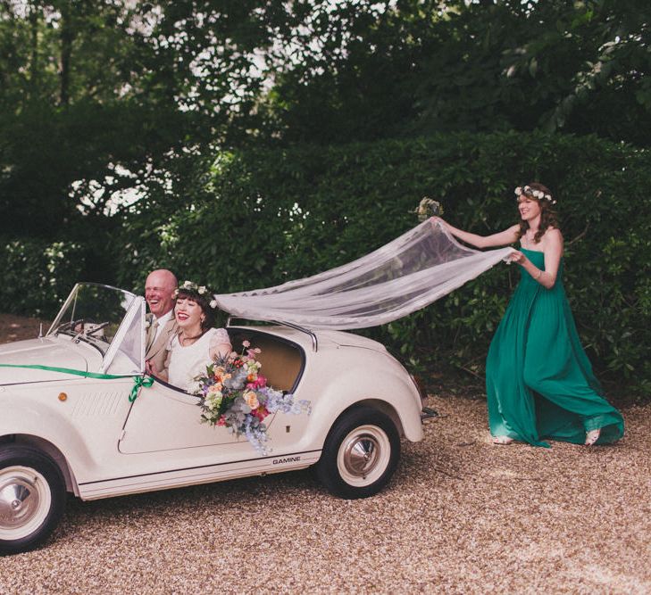 Vintage Wedding Car