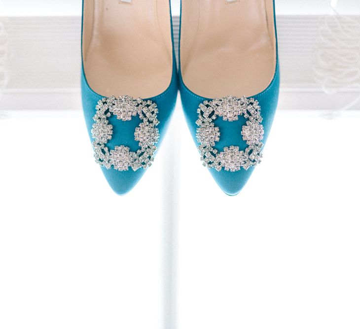 Blue Stain Hangisi Manolo Blahnik Pumps