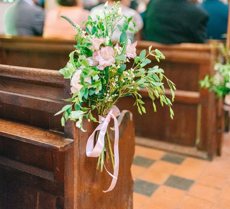 Pew Wedding Flowers