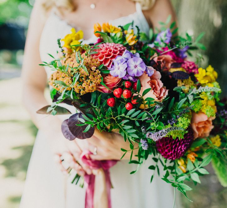 Bright Bridal Bouquet