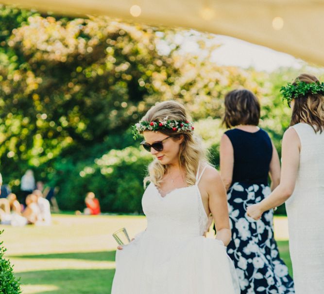 Bride in Madeira Willowby by Watters Wedding Dress