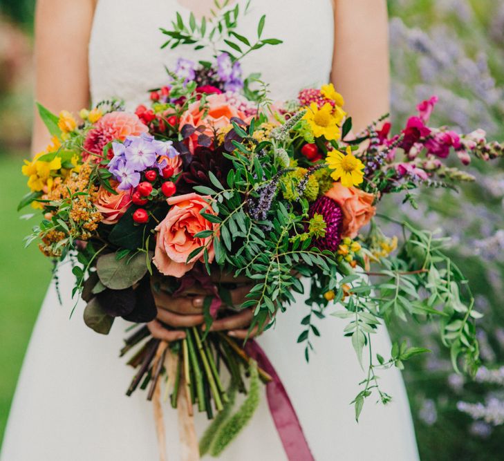 Bright Bridal Bouquet