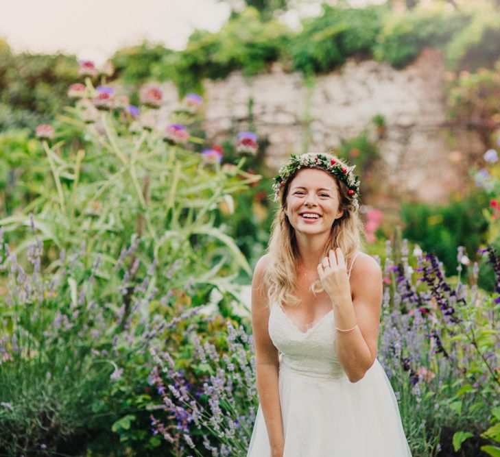 Bride in Madeira Willowby by Watters Wedding Dress