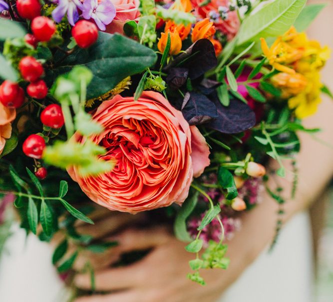 Bright Bridal Bouquet