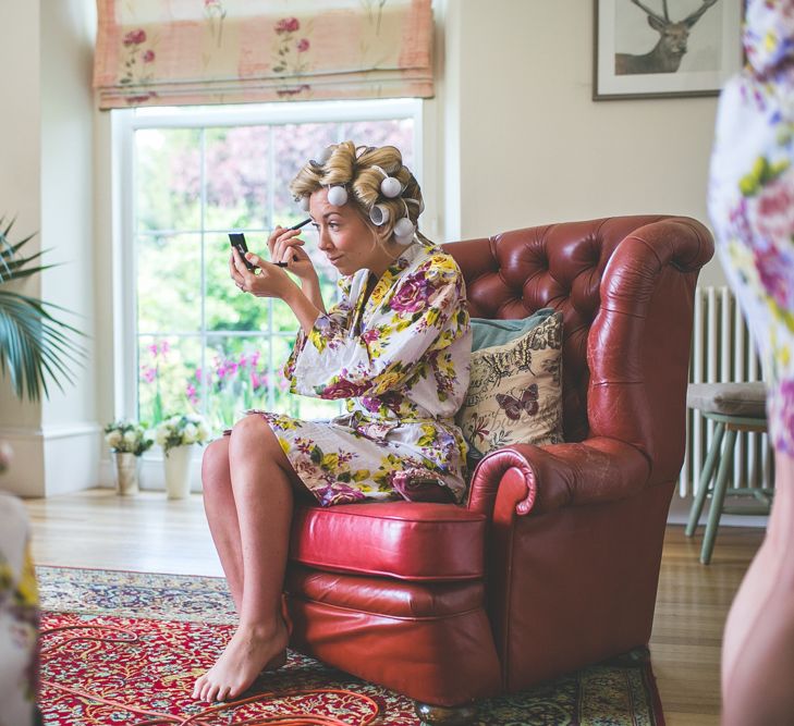 Bride Getting Ready