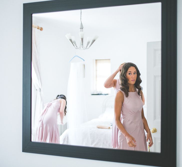 Pink Ghost Bridesmaids Dresses