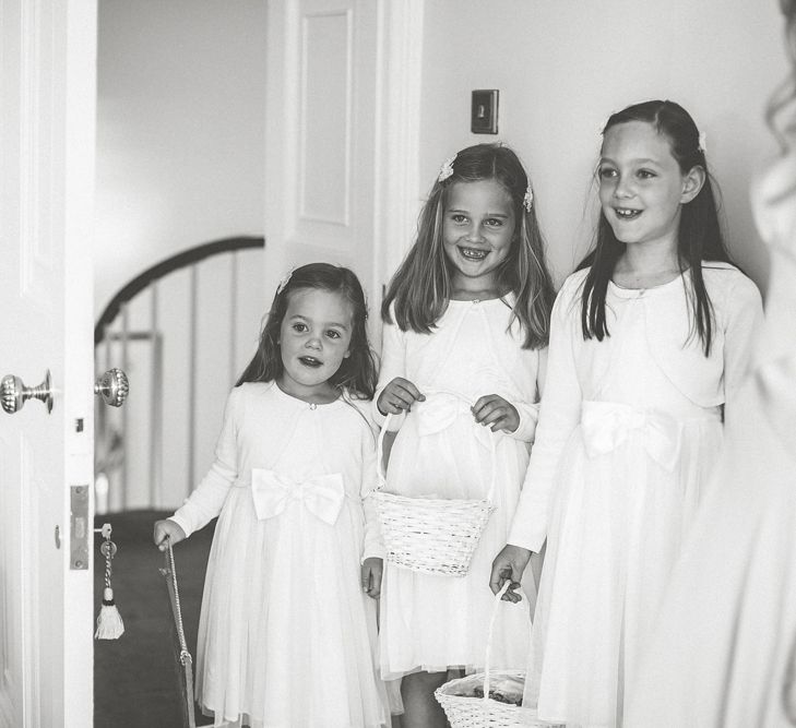 Flower Girls In White