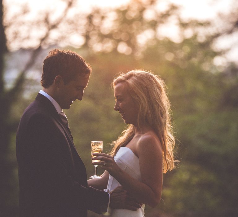 Bride in Suzanne Neville