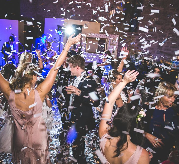 Confetti Canon Wedding