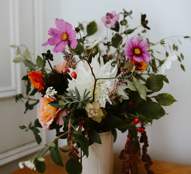 Autumnal Wedding Flowers