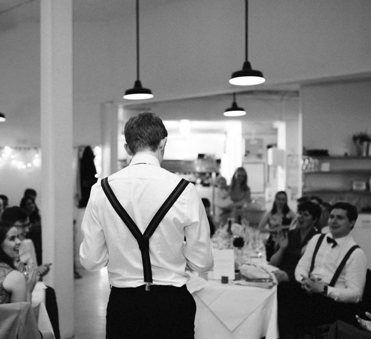 Groom in Braces Wedding Speech