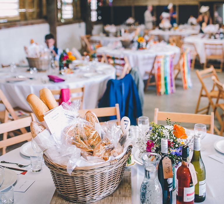 Outdoor Summer Wedding With Bright Colour Scheme With Colourful Homemade Decor And Images From Story + Colour Photography