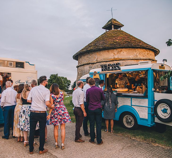 Outdoor Summer Wedding With Bright Colour Scheme With Colourful Homemade Decor And Images From Story + Colour Photography