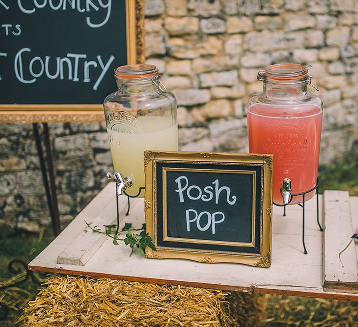 Chalkboard Signs For Wedding // Image By Story + Colour