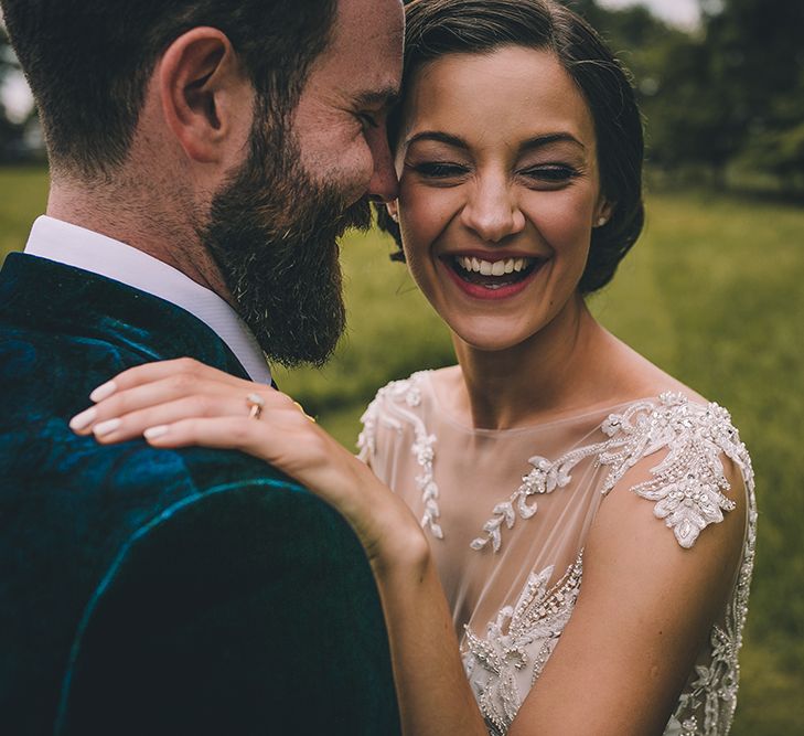 Outdoor Summer Wedding With Bright Colour Scheme With Colourful Homemade Decor And Images From Story + Colour Photography