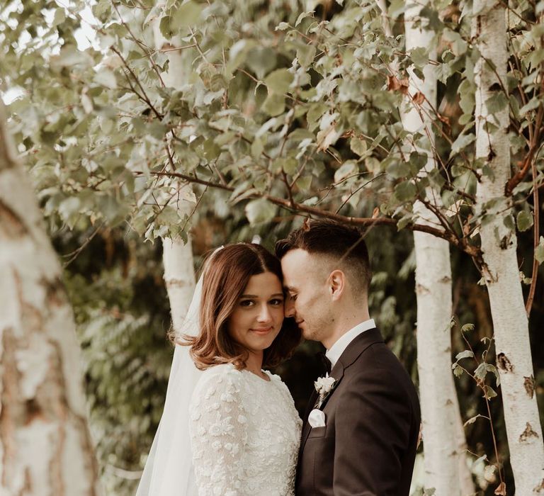 Emma Beaumont Bespoke Bride For A Stylish Intimate Town House Wedding In Cheltenham With Images From The Curries & Florals Ruby And The Wolf