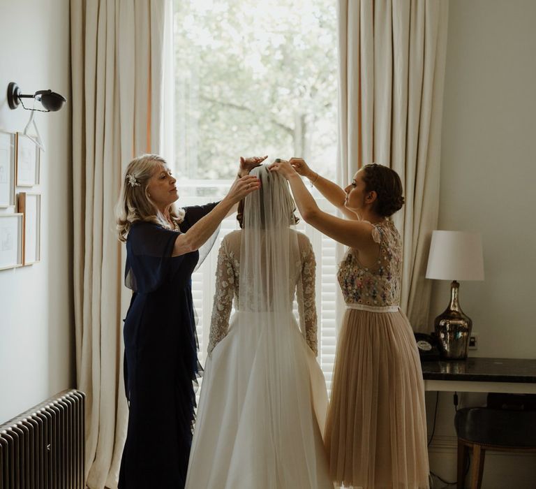 Emma Beaumont Bespoke Bride For A Stylish Intimate Town House Wedding In Cheltenham With Images From The Curries & Florals Ruby And The Wolf