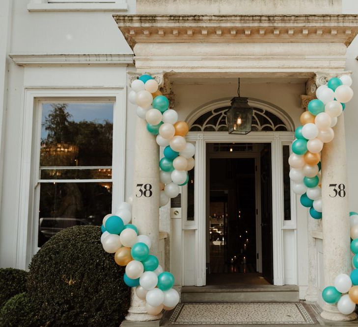 Balloon Details For Town House Wedding Cheltenham Image By The Curries