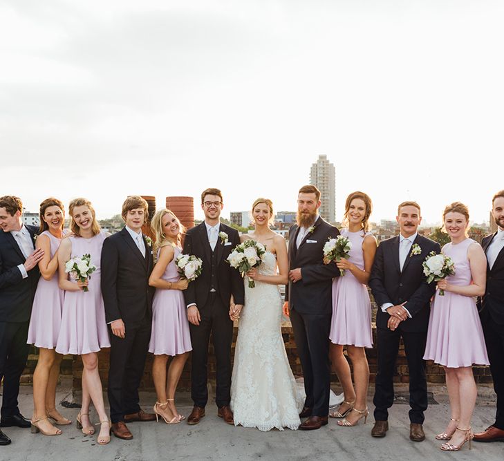 Alternative Wedding Group Shots // Image By Miss Gen