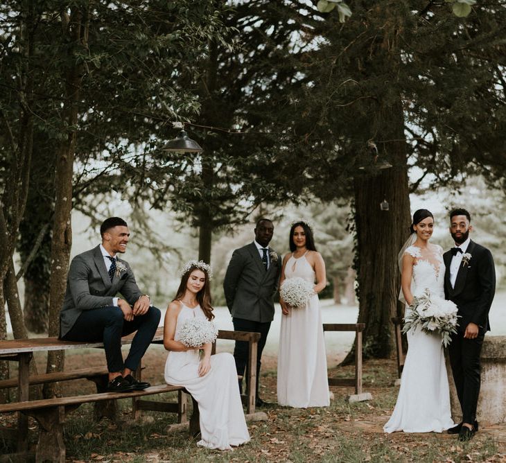 Alternative Wedding Group Shots // Image By Phan Tien